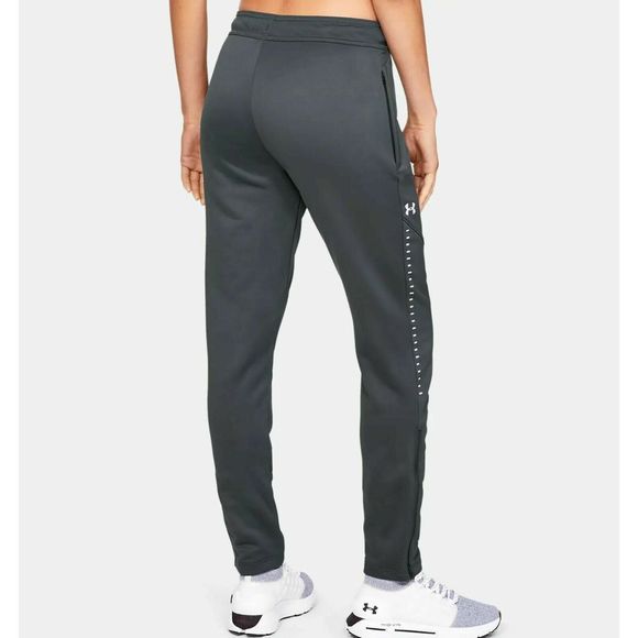 Under Armour 1327445-008 Women's Size Medium Gray Coldgear Knit Warm-up Pants - Picture 3 of 6